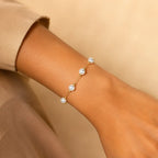 Cognac Pearl Bracelet