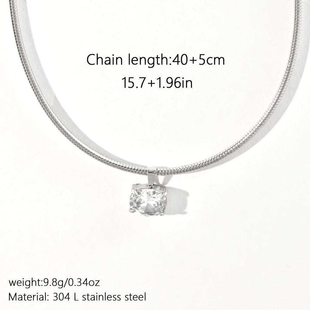 Peridot Geometric Necklace