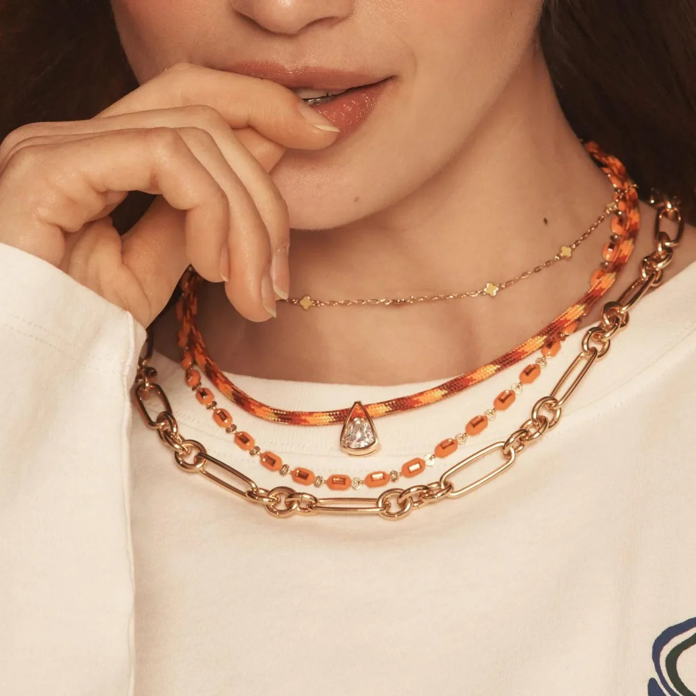 Citrine Chain Necklace