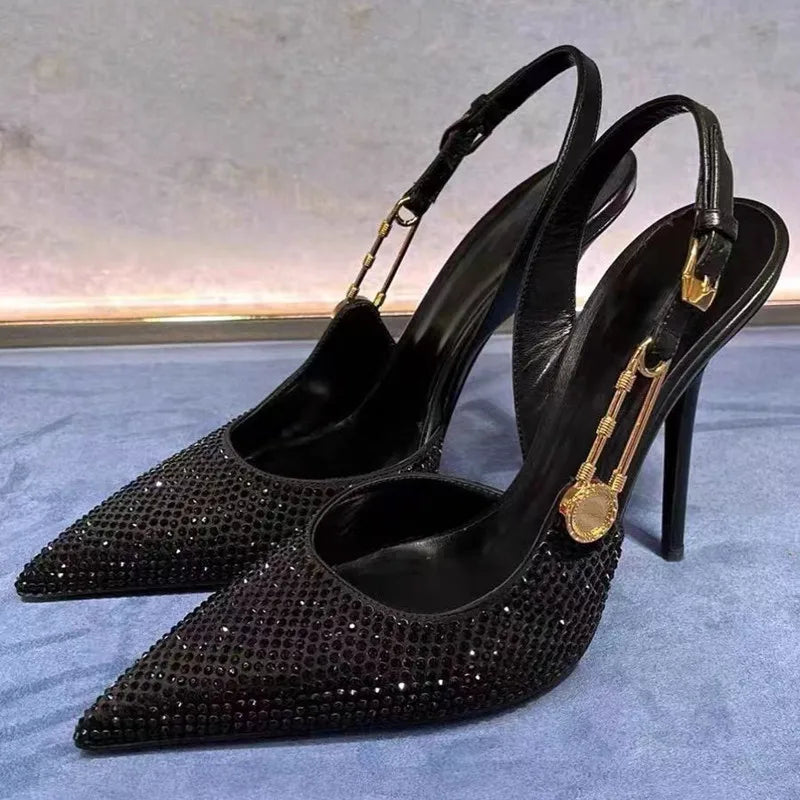 Gleam Crystal Heels