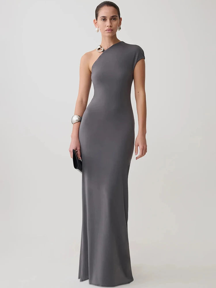 Celia Ring Detail Maxi Dress