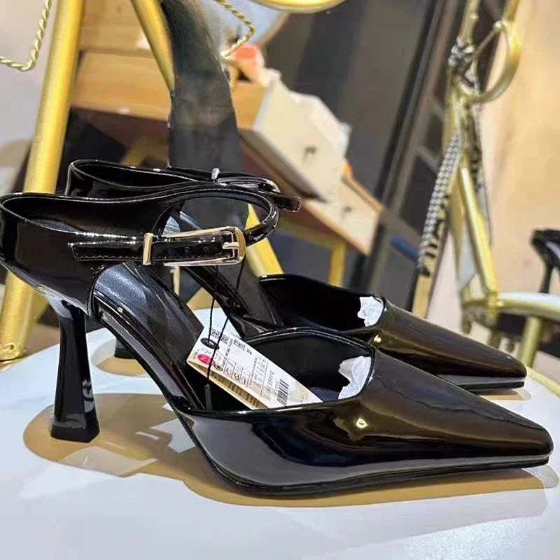 Aura Ankle-Strap Heels