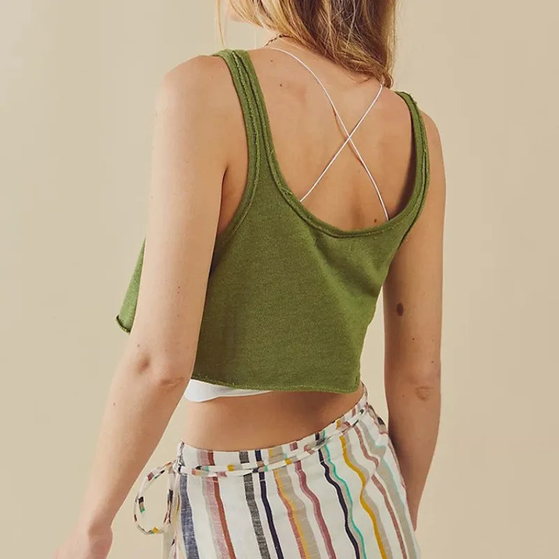 Amber Cotton Tank