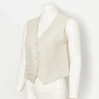Coral Linen Vest