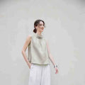 Ruby Stand-Collar Top
