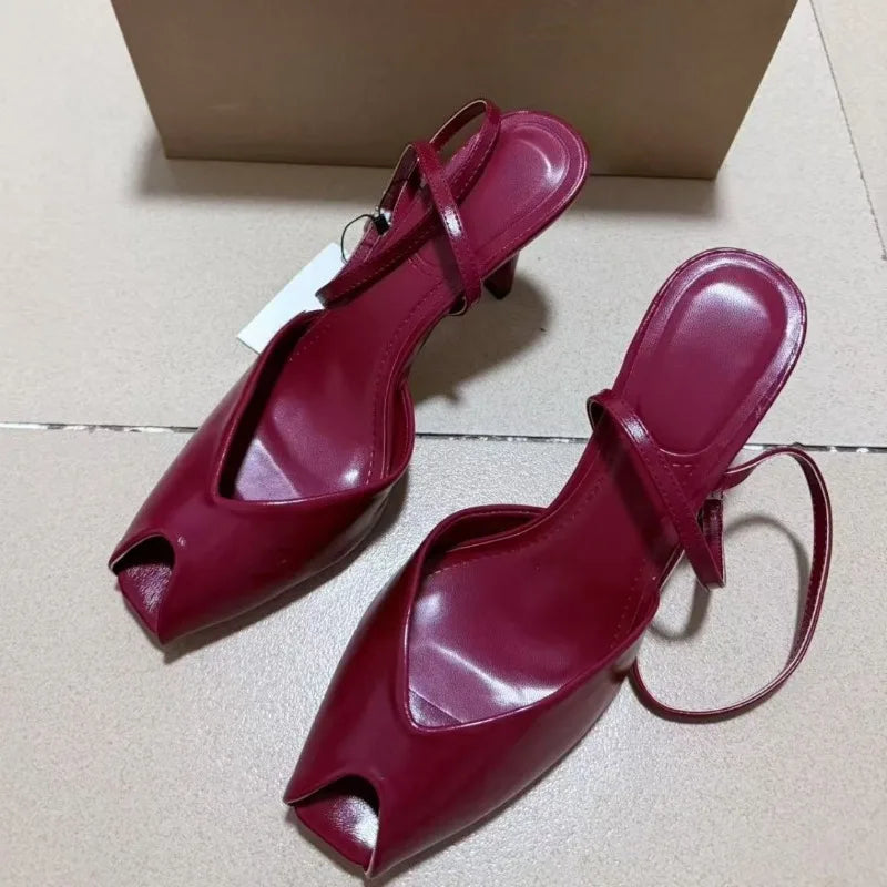 Rhythm Ankle-Strap Heels