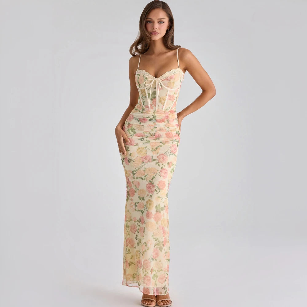 Malia Floral Maxi Dress