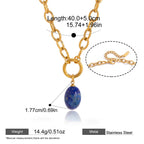 Amazonite Pendant Necklace