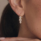 Bronze Drop Earrings