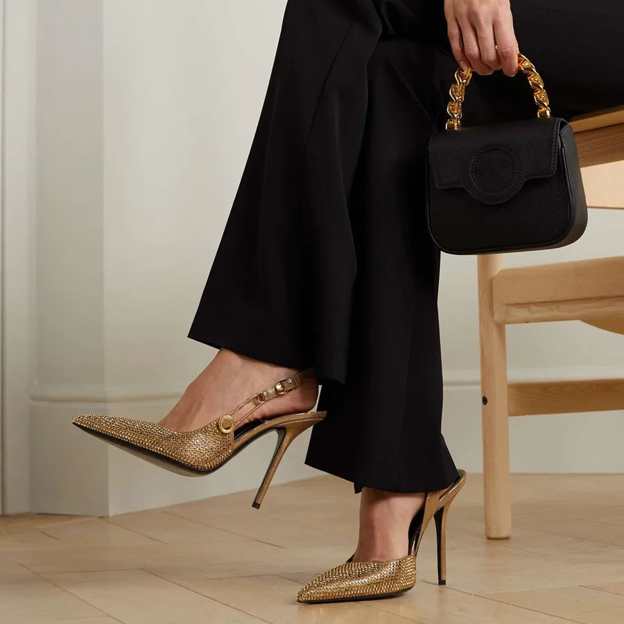 Gleam Crystal Heels