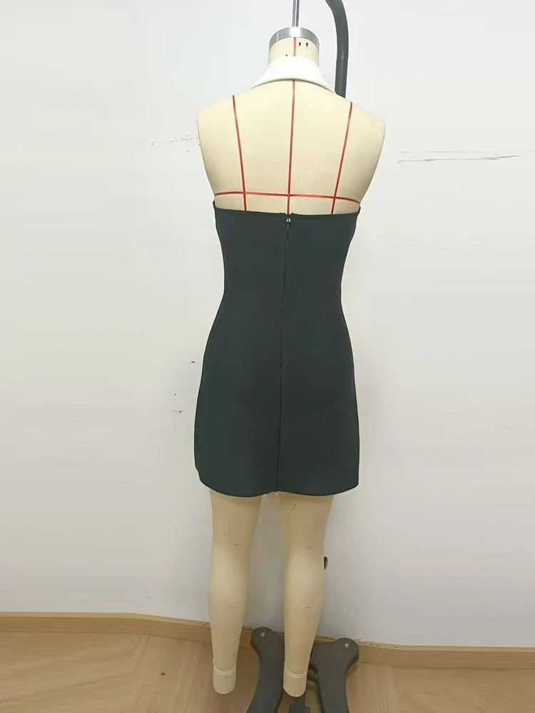 Reef Halter Mini Dress