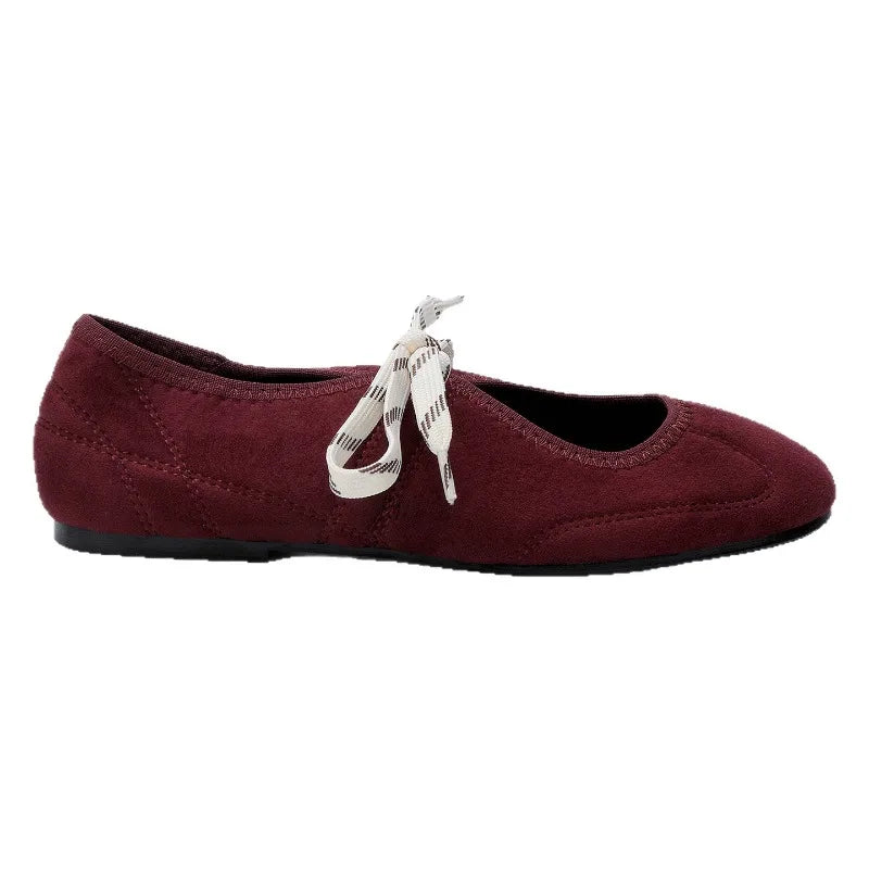 Palm Mary Jane Flats