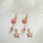 Platinum Drop Earrings