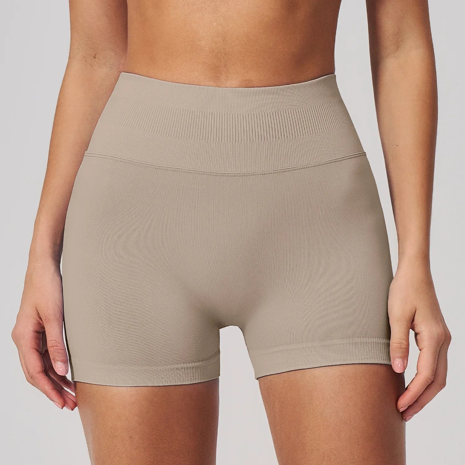 Pink Seamless Training Shorts
