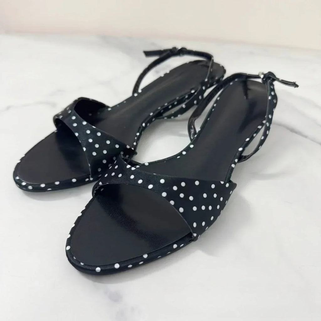 Breeze Polka-Dot Sandals