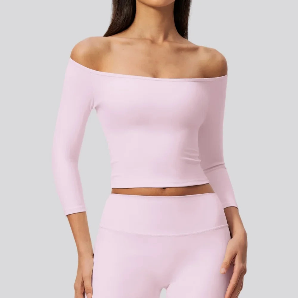 Stone Fitted Sport Top