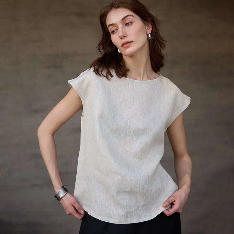 Plum Linen Shirt