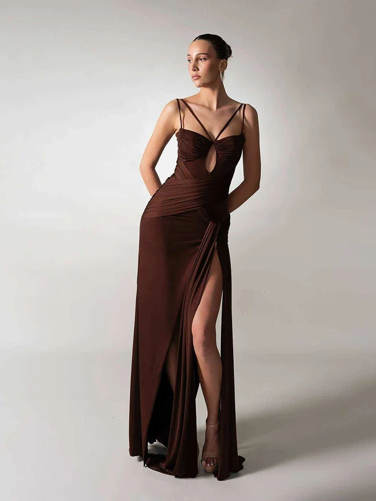 Lagoon Slit Maxi Dress