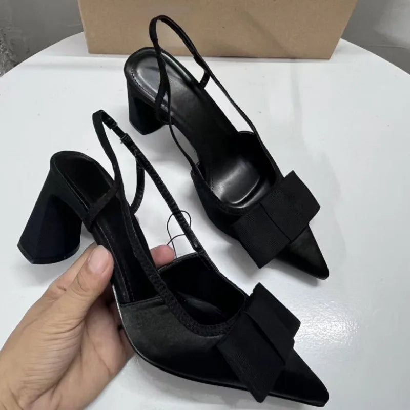 Serene Bow Heels