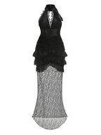 Ebony Lace Maxi Dress