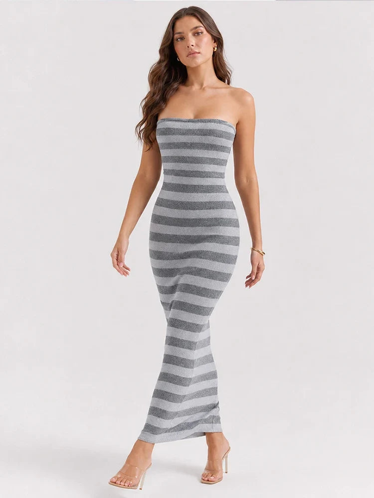 Dew Shimmer Maxi Dress