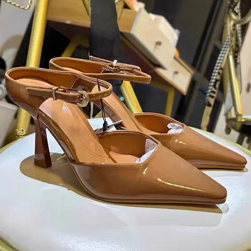 Aura Ankle-Strap Heels