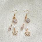 Platinum Drop Earrings