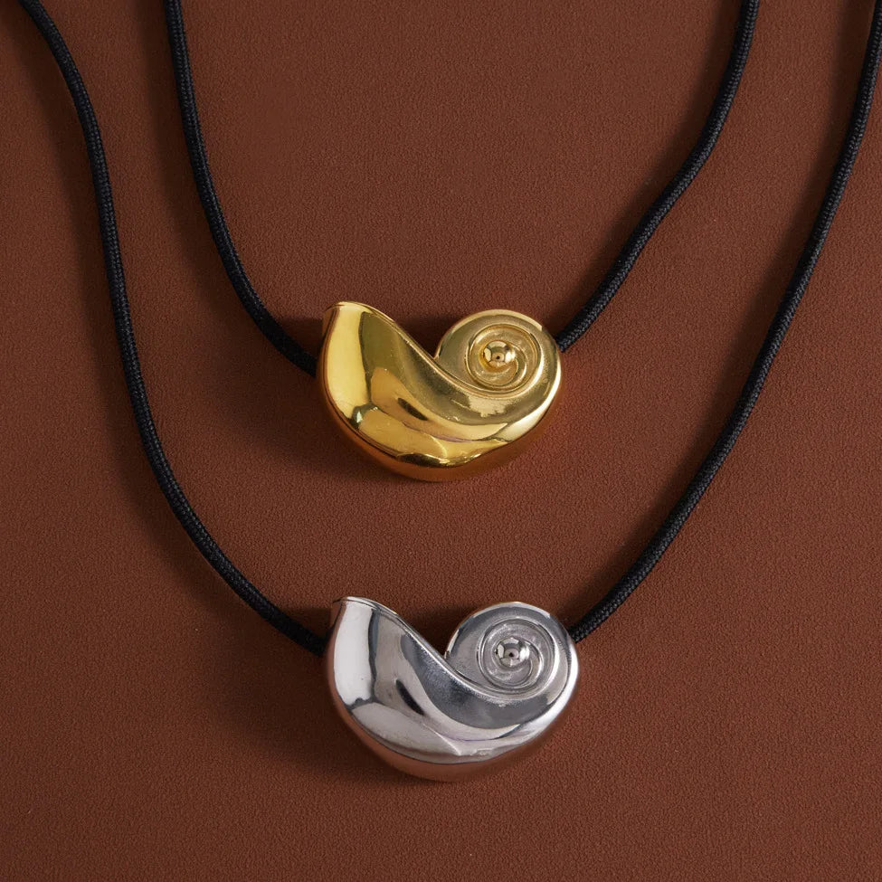 Jasper Shell Necklace