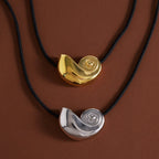 Jasper Shell Necklace