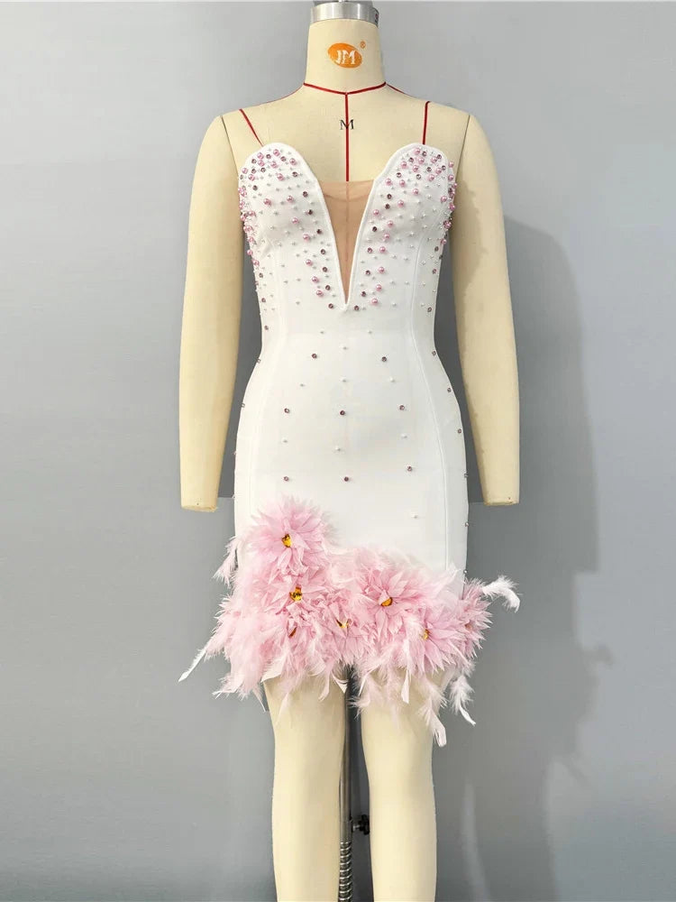 Star Pearl Mini Dress