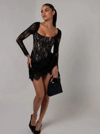 Sky Corset Mini Dress