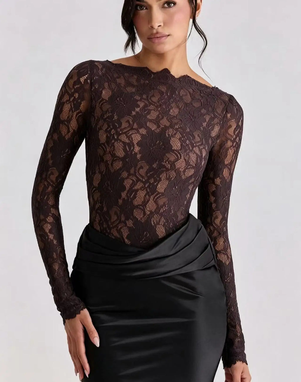 Moon Satin Maxi Dress