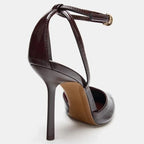 Lotus Patent Heels