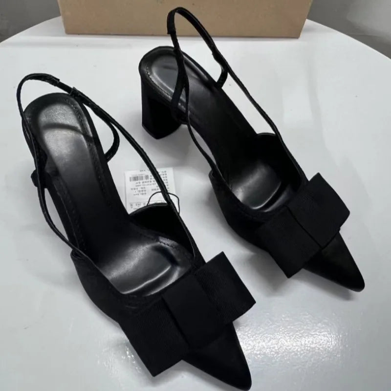 Serene Bow Heels