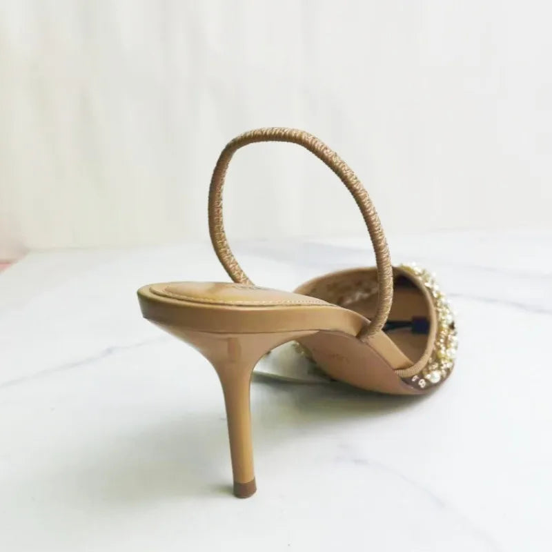 Swallow Embellished Heels
