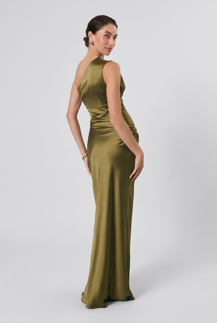 Alba One-Shoulder Maxi Dress