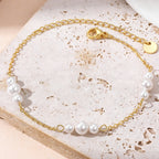 Agate Pearl Bracelet