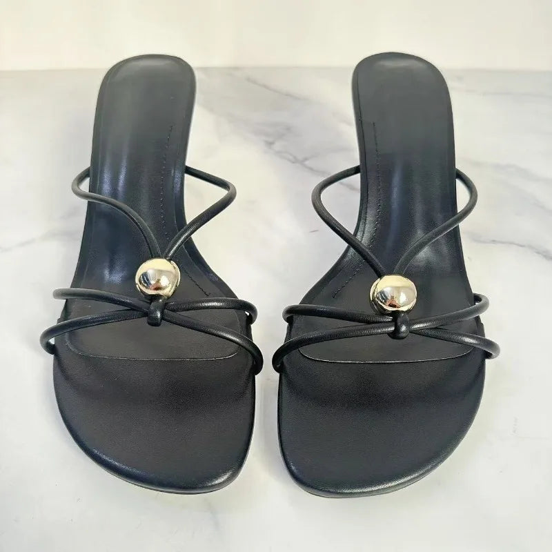 Belle Mule Heels