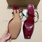 Rhythm Ankle-Strap Heels