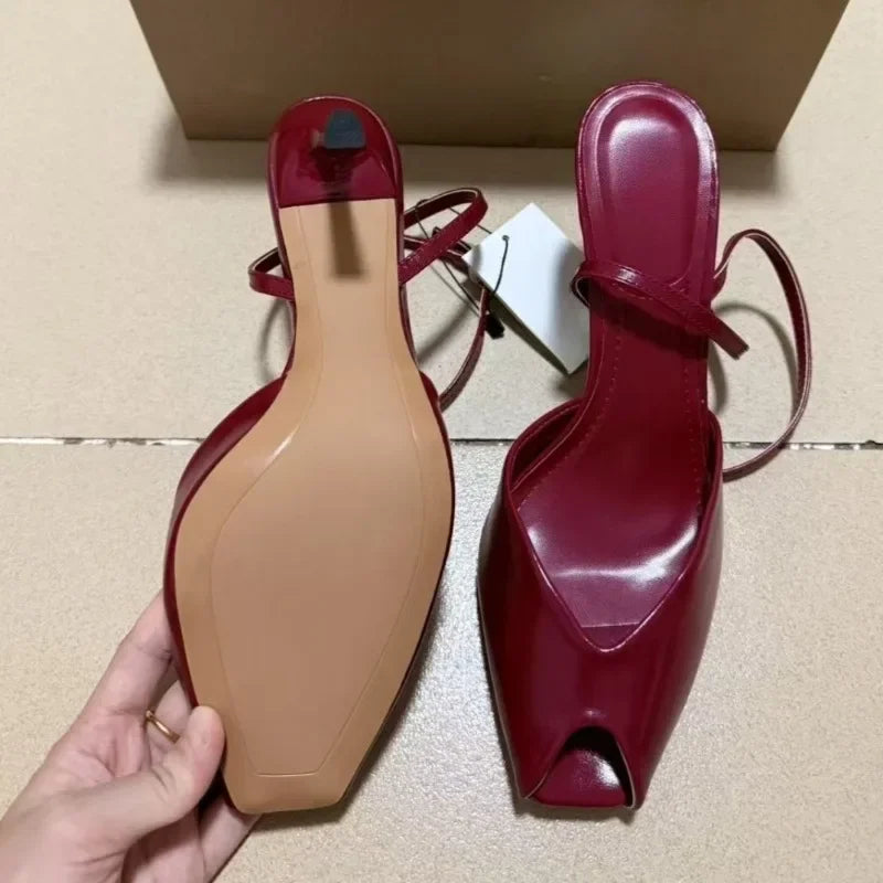 Rhythm Ankle-Strap Heels