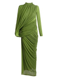 Radiance Asymmetric Maxi Dress