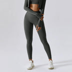 Charcoal High-Waist Leggings