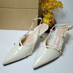 Sunset Patent Heels