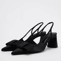 Serene Bow Heels