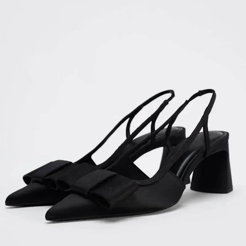 Serene Bow Heels