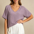 Red Muslin Top