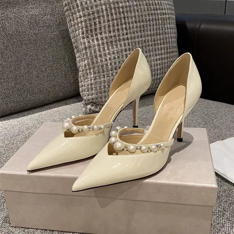 Lustre Pearl Heels