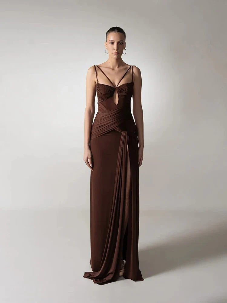Lagoon Slit Maxi Dress