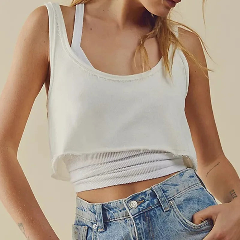 Amber Cotton Tank