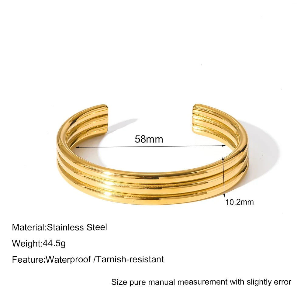 Gold Layered Cuff